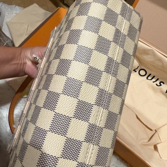 Auténtic Louis Vuitton croisette Damier azul - Picture 3 of 5